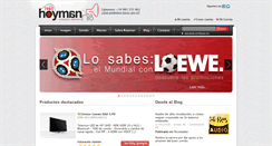 Desktop Screenshot of hoyman.es